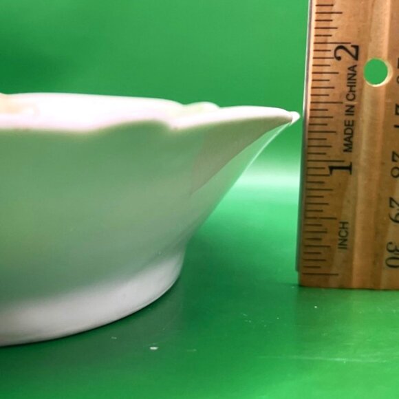 Schumann Bavaria Eleanor Oval Serving Bowl 8" Floral Gold Trim Vintage Germany - Picture 6 of 12